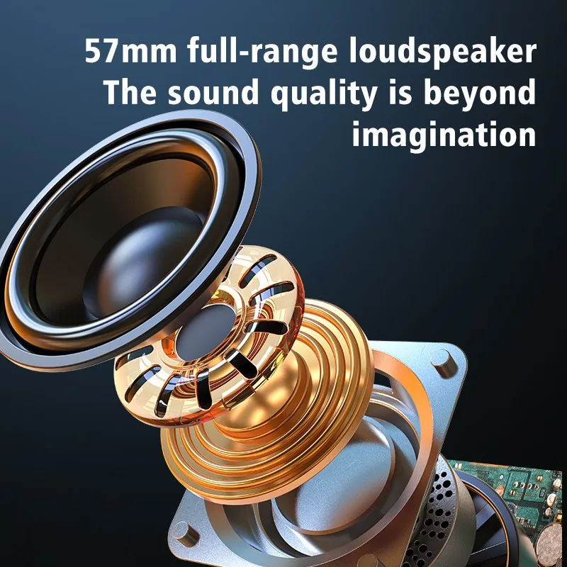 Coluna sem Fio Bluetooth à Prova Zealot Mini Coluna Portátil Dhifi Água Alta Fidelidade Lossless Som Qualidade Estéreo Subwoofer Altifalante S53 - Image 5