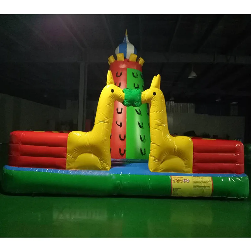 PVC commercial grade inflatable climbing wall Inflatable Tower Climbing Mountain