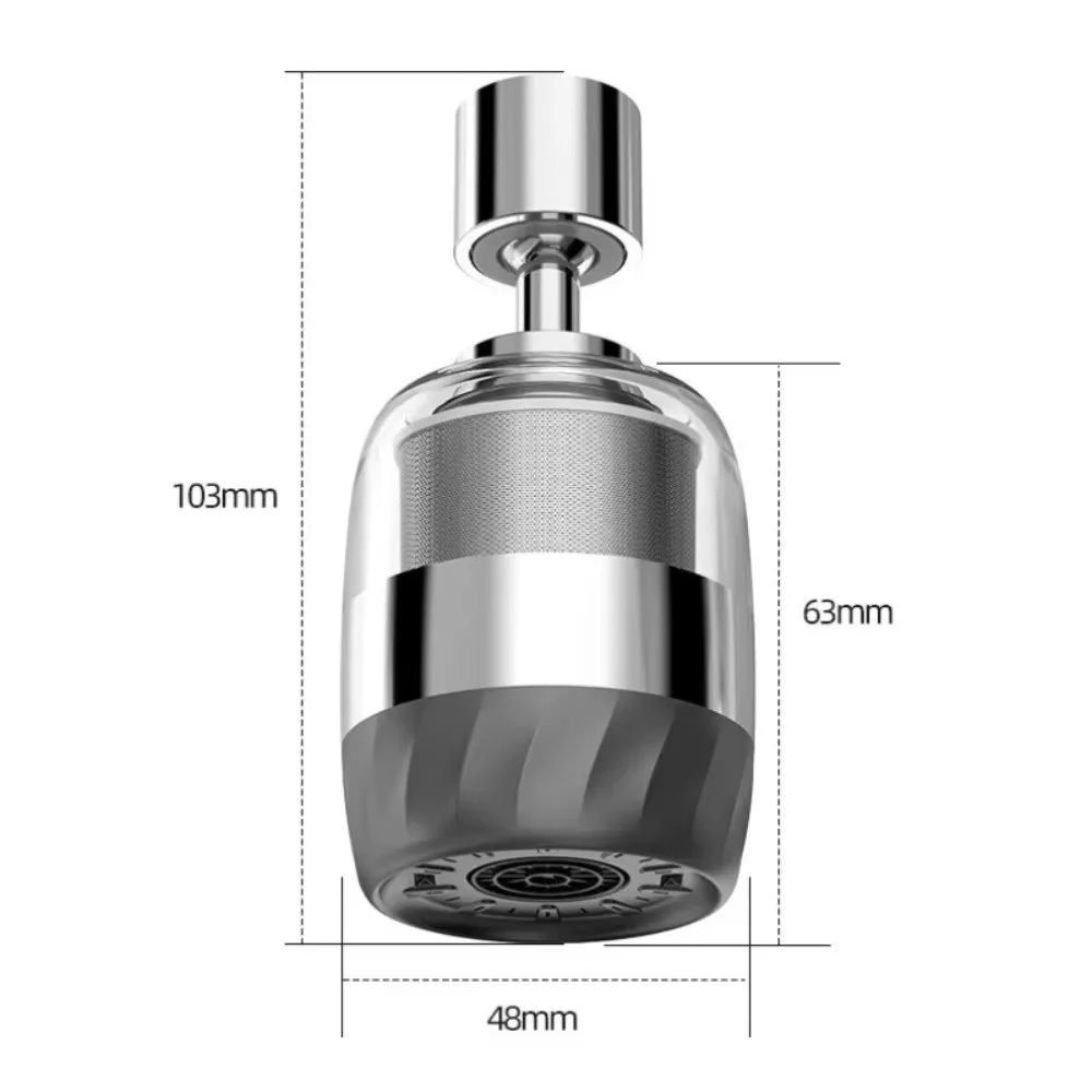Stainless Steel Kitchen Faucet Extender with Double Layer Filtration
