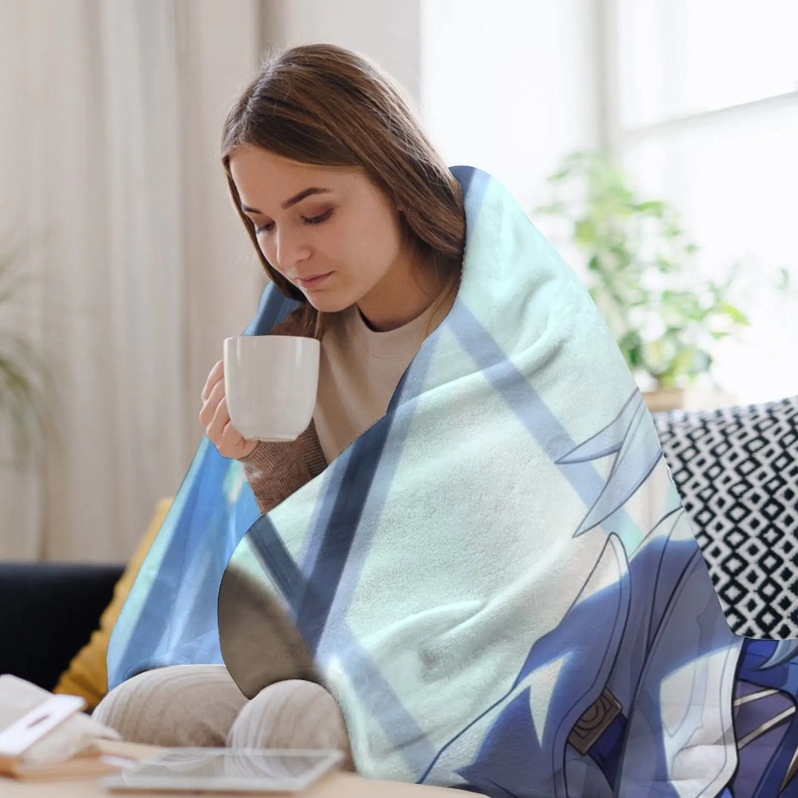 Sunday Honkai: Star Rail Throw Blanket Thins Travel warm for winter Blankets 3