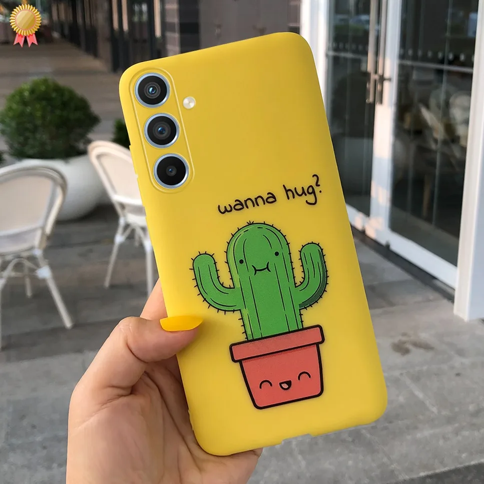 For Samsung Galaxy A24 A 24 4G Case 3D Cute Shockproof Silicone Cartoon Back Cover For Samsung A24 SM-A246M A2 4 5G Funda