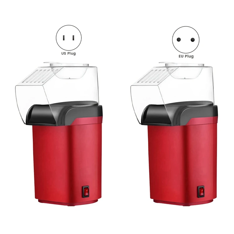 

Top Sale Hot Air Popper,Electric Popcorn Maker Machine With 1200W,Healthy Delicious Snack For Kid Adult Great For Parties