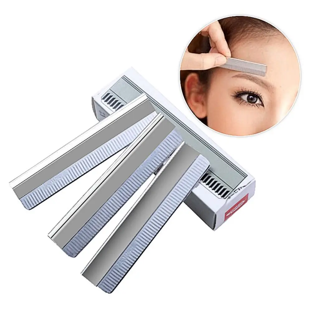 30pcs-New-Microblading-Stainless-Steel-Razor-Blade-Brow-Tattoo-for ...