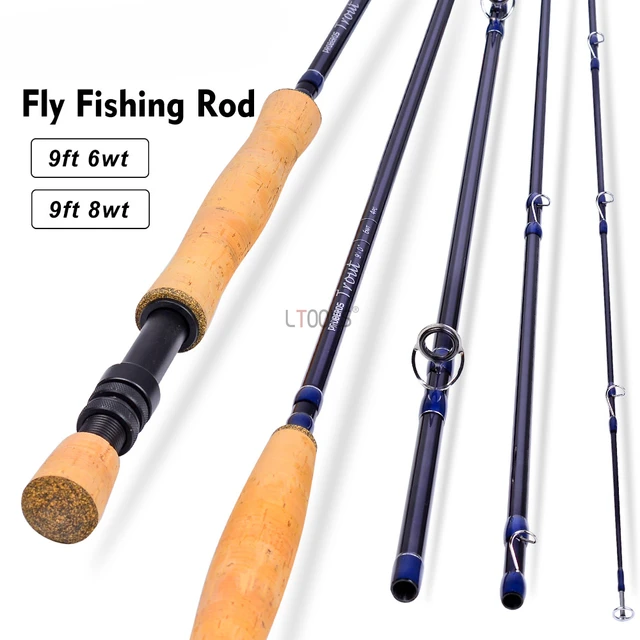 Flying Fishing Rod 9 Feet 2.7m Four Section High Carbon High