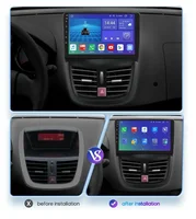 Auto radio za Peugeot 207 207CC 2006-2015 Car Multimedia Player Navi GPS 2din Autoradio DSP No DVD 2