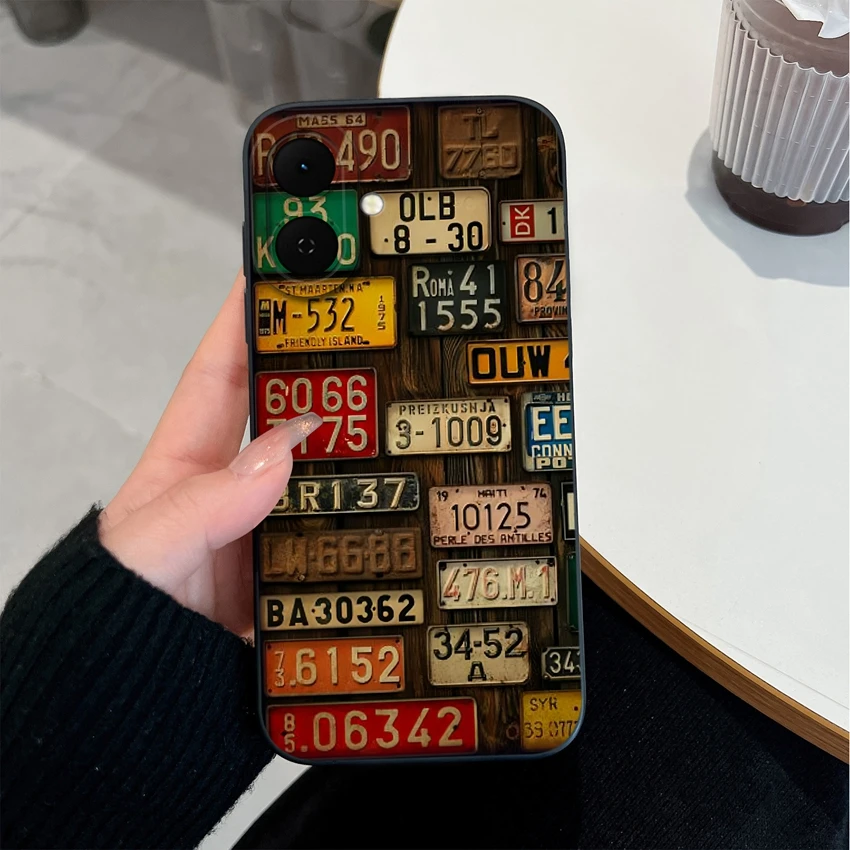 Pretty Flowers Pattern Full Coverage Soft Silicone Phone Case Cover