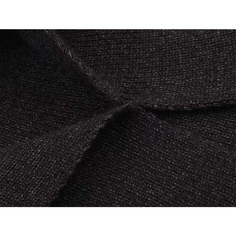 Chic Casual Knitted Cloak Jackets for Women 2025 Autumn Winter New In Cape Coat Jacket Asymmetric Streetwear Poncho Outerwear