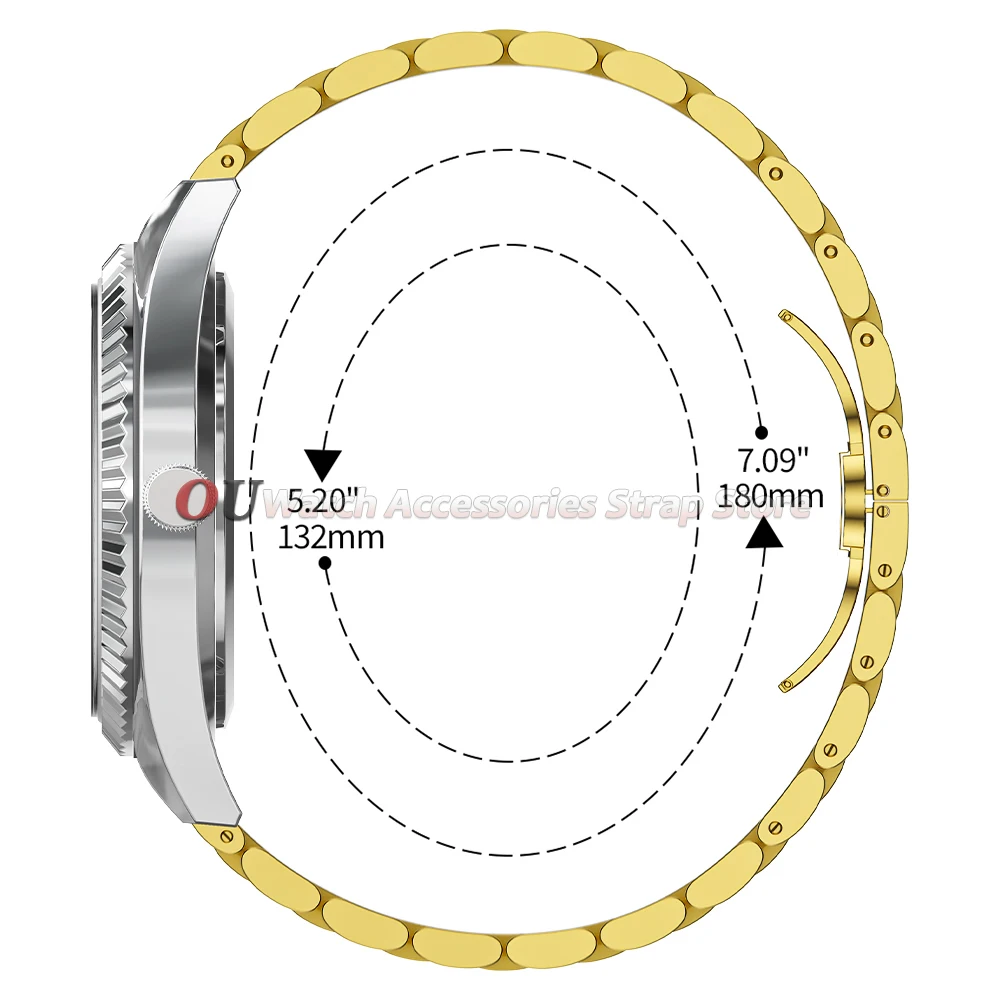 Elegant Stainless Steel Curved-End Bracelet with Butterfly Buckle