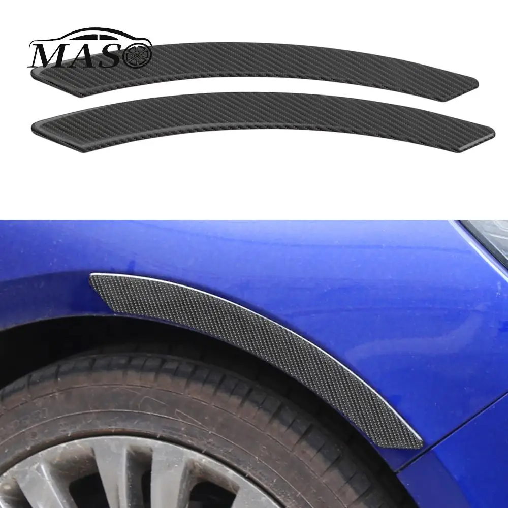 2 Tiras De Protección De Goma Para Guardabarros De Coche, 1.5 M Cada Una, Color Negro - Protege Ruedas De Barro, Suciedad Y Arañazos