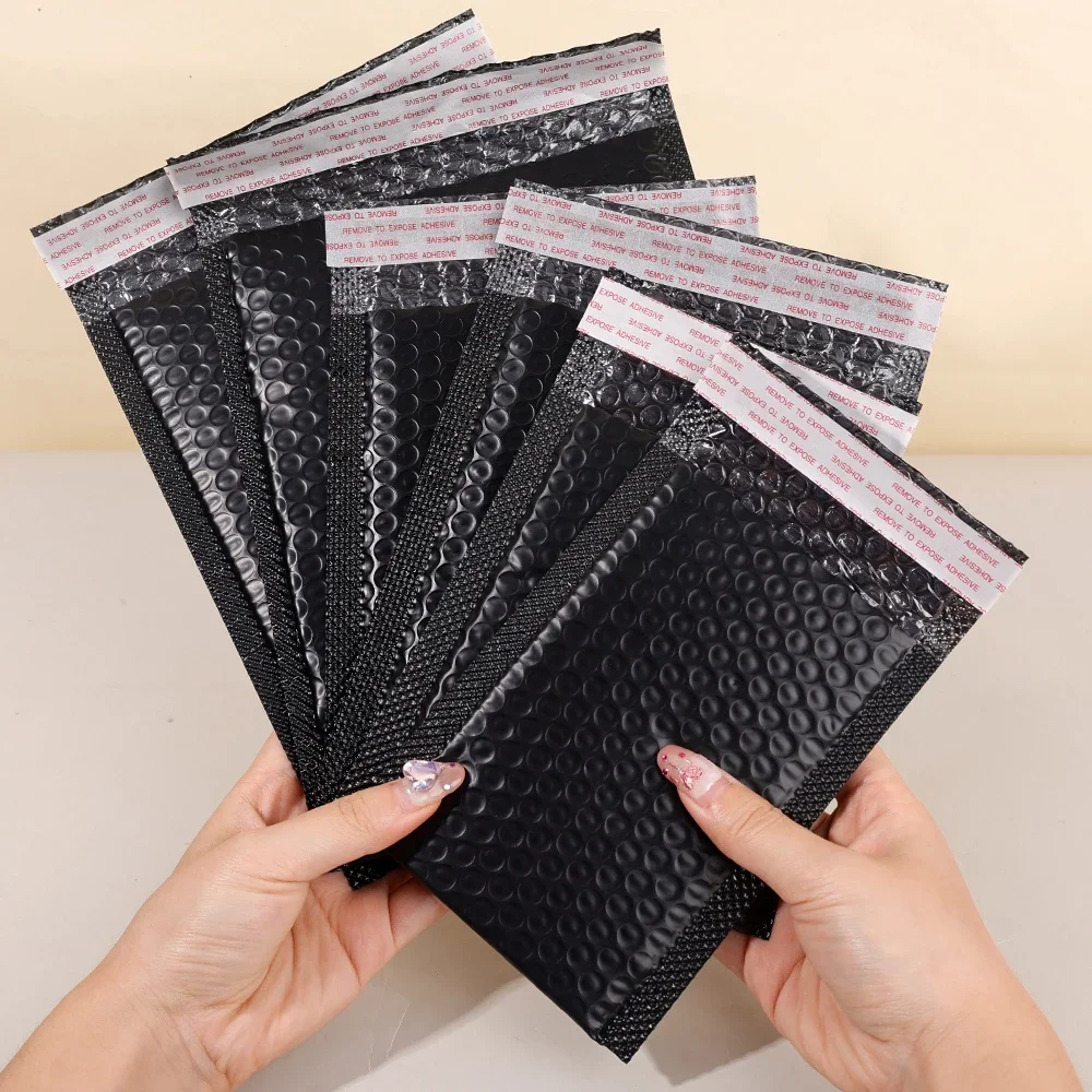 Color Bubble Mailers Packaging Bag Waterproof Foam Envelope Bags Multifunction Self Adhesive Seal Padded Delivery Pouch