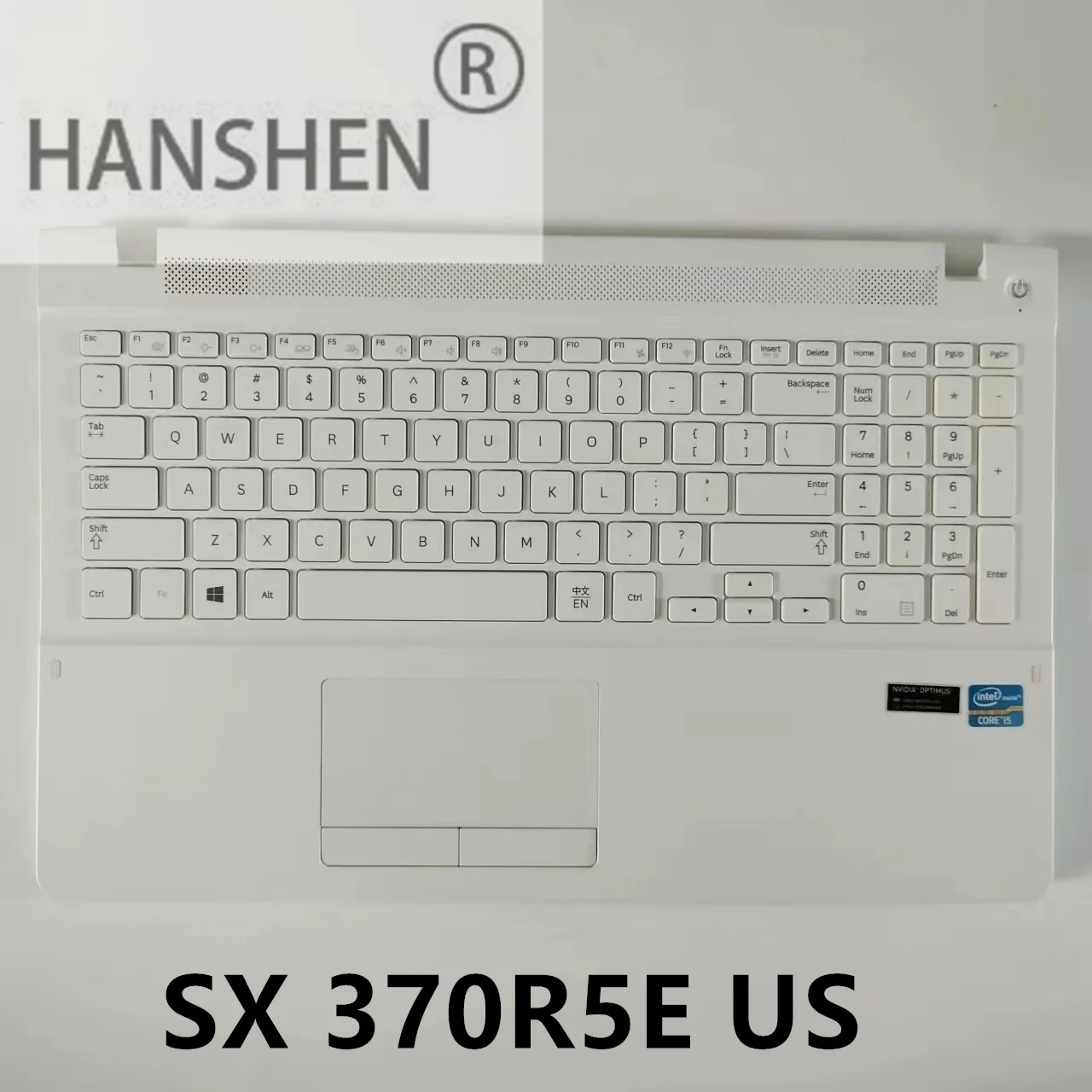 HANSHEN American Korean New keyboard FOR Samsung  370R5E 470R5E 450R5V 370R5V 450R5U 510R5E 450R5j  palmrest C shell