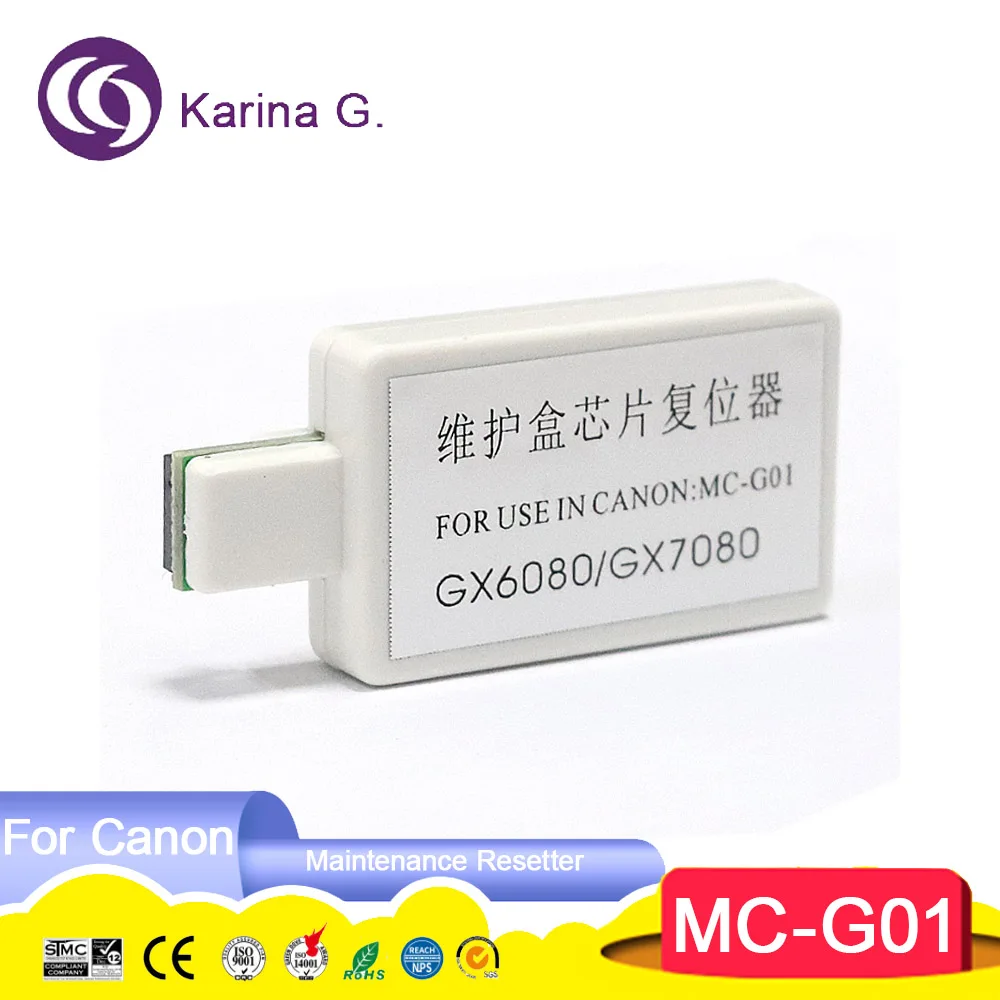 MC-G01 Maintenance Resetter For Canon GX6010 GX7010 GX6020 GX7020 GX6030 GX7030