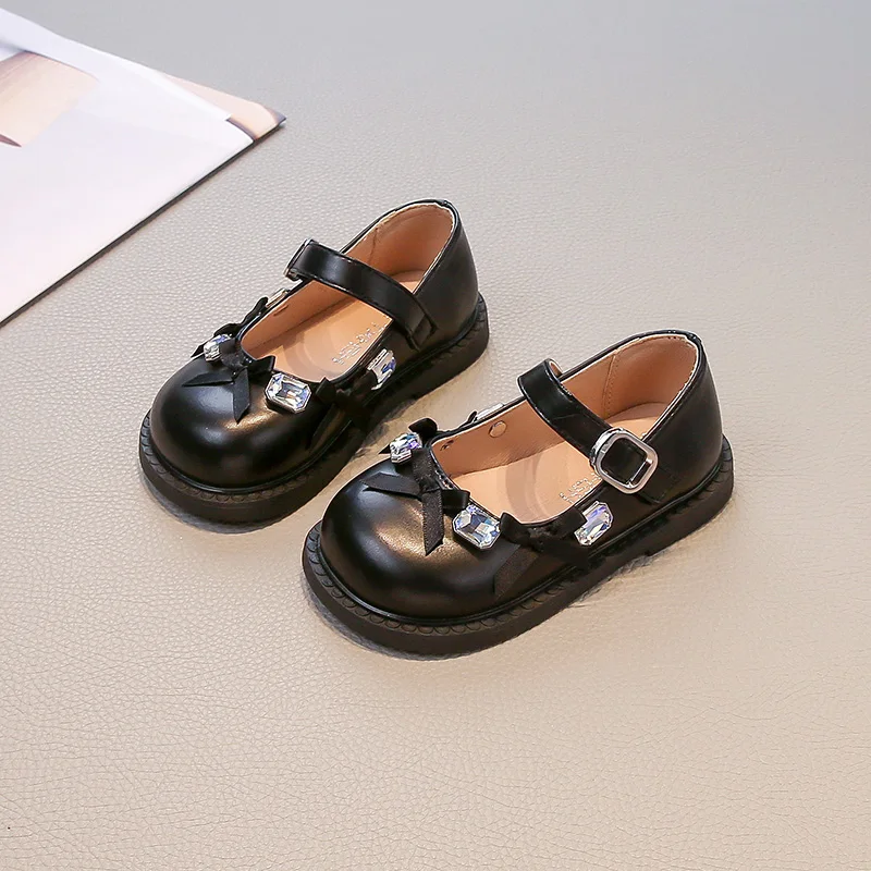 Leather Kids Flat Shoes for Girls Spring Autumn