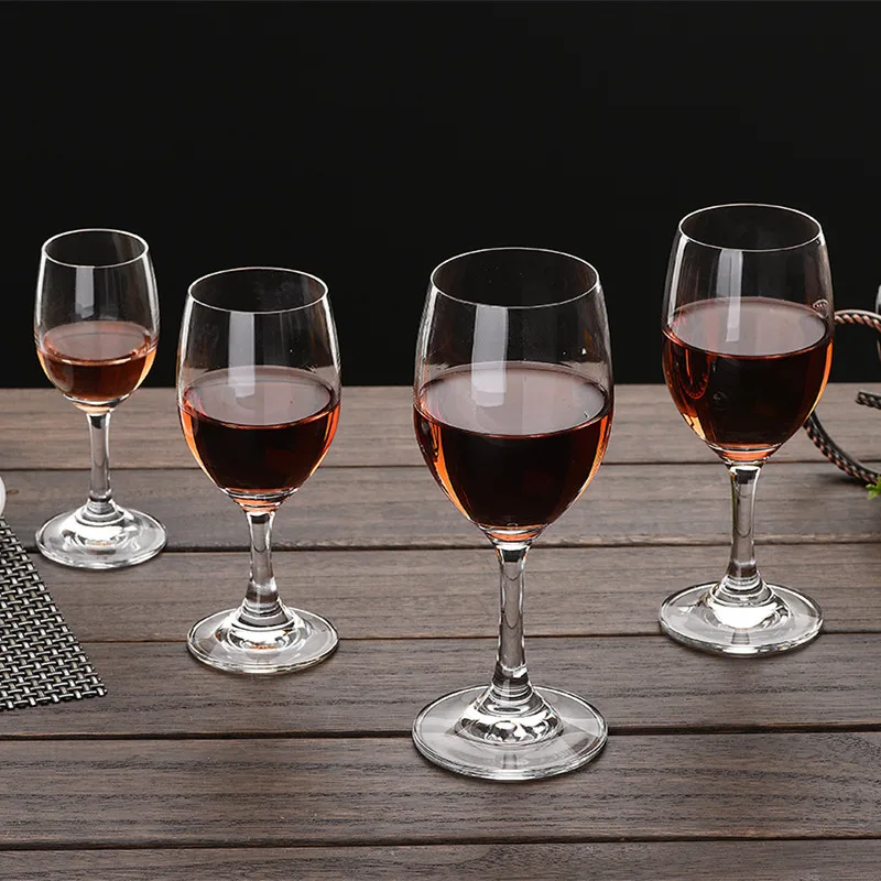 Wine Glass Cup Professional Wine Glasses Cup Hotel Special Small Size Wedding Crystal Goblet 65/125/165/210ml