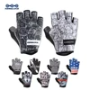 KEMALOCE Cycling Gloves Men Women Road Racing Half Finger Summer Mittens Non-Slip Reflective Outdoor Sport Adult MTB Bike Glove 1