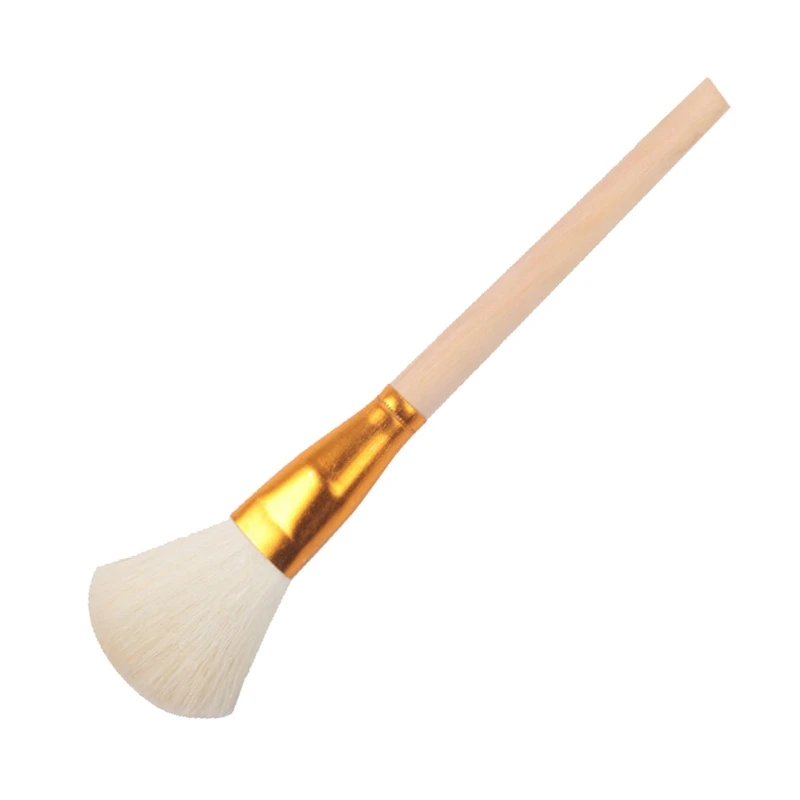 Wood Handle Goat Hair Paint Brushes Flexible Smooth Sanding for Drawing Craft Watercolor Acrylic Oil Painting Art Supply