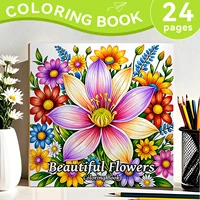 Art Coloring Book Adult Relieve Stress Kill Flower Coloring Graffiti Painting Drawing Art Book Stationerys Book For Children 1