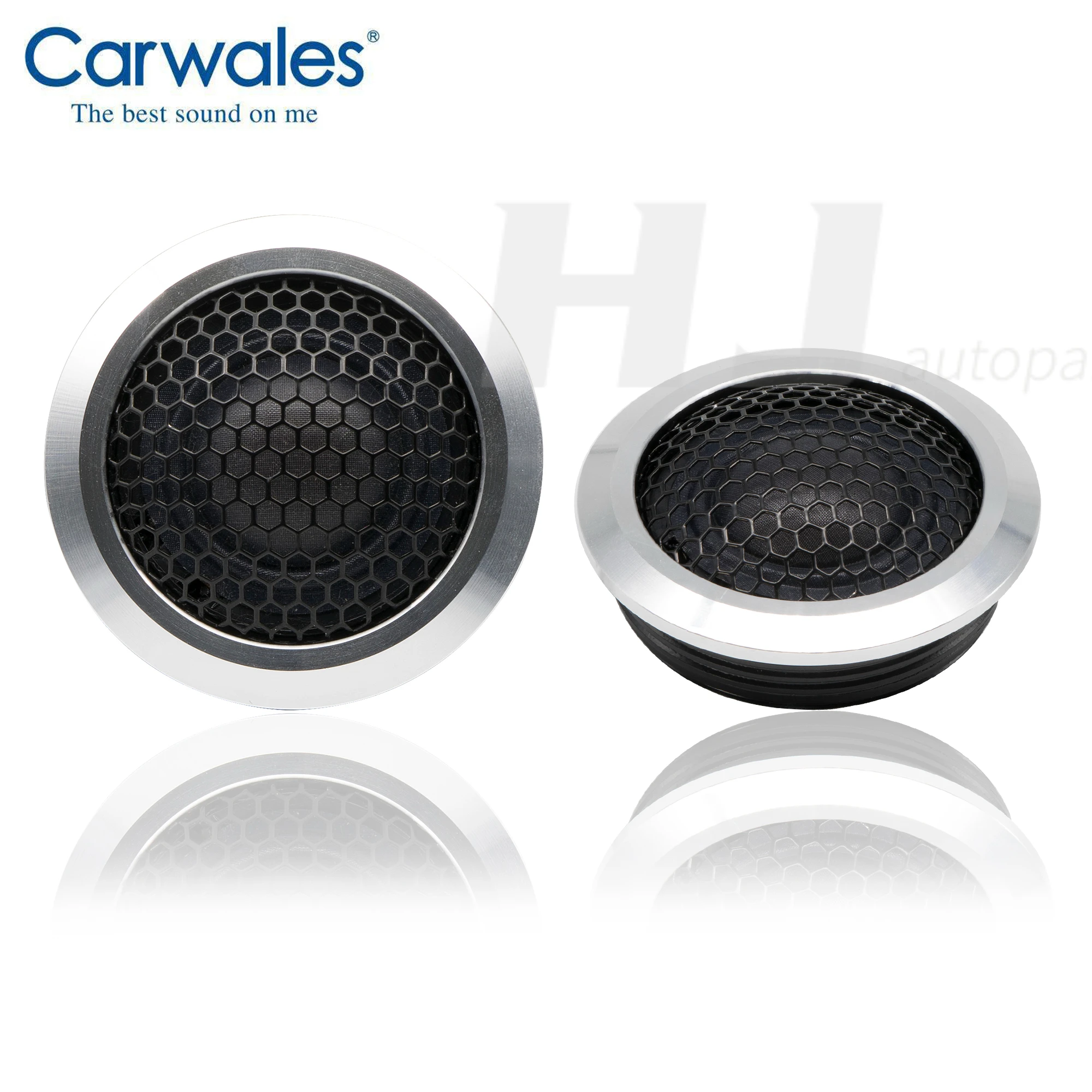 1kit 6.5Inch Car Sound System Tweeter Midrange Bass Full Frequency 3-way Component Speakers Audio Set Subwoofer for Car Auto