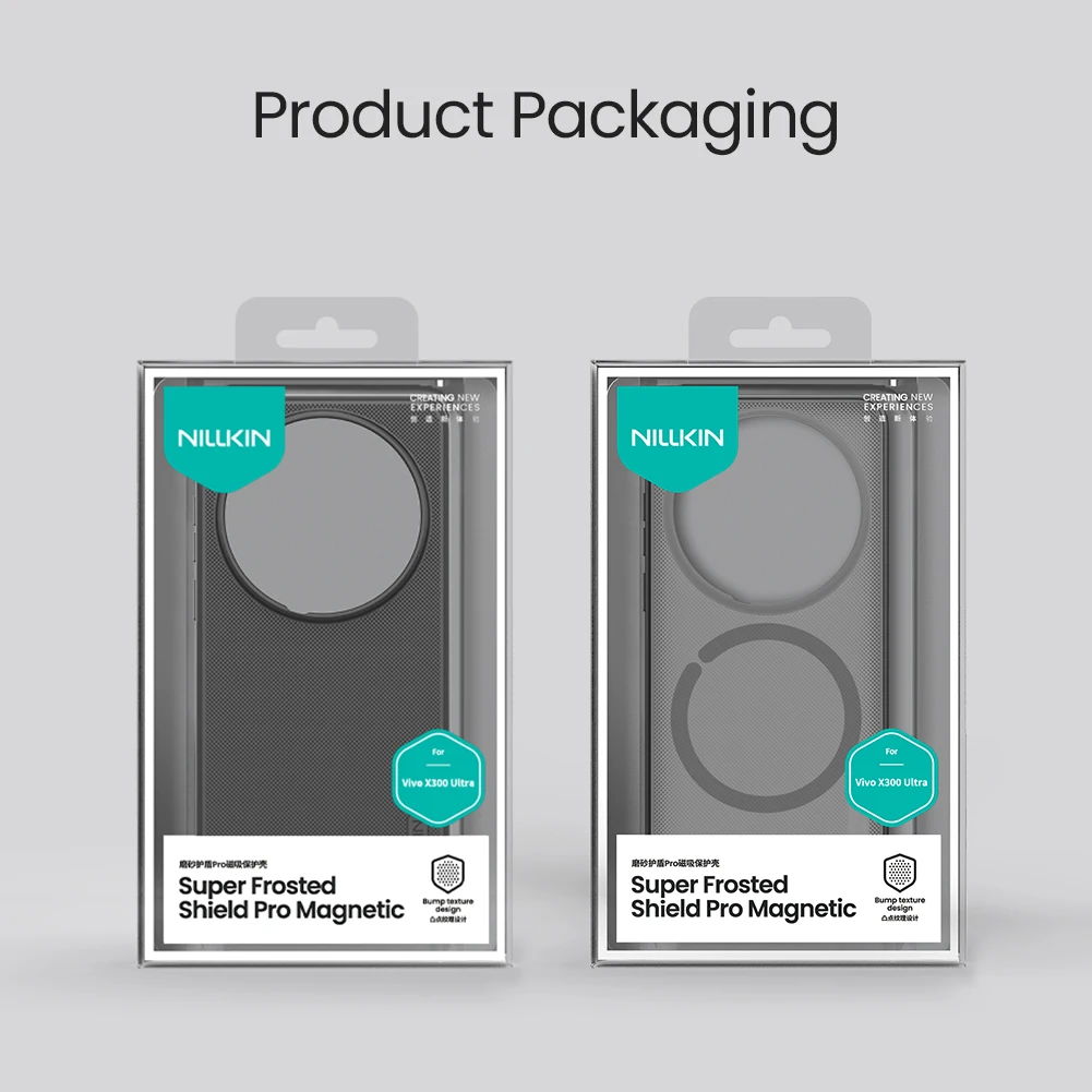 NILLKIN Magnetic Super Frosted Shield Matte Case - Premium Protection Cover