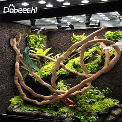 Large Flexible Vines Rattan Habitat Decoration Bendable Jungle Branches Climb Pet Supplies Reptiles Terrarium Decor 1.5/2.5/3m