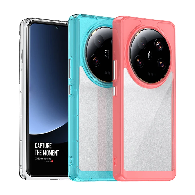 Per Xiaomi 13 Ultra Case Xiaomi 13 Ultra 13 Pro Cover Antiurto Hard Pc + Tpu Cover Posteriore Protettiva In Silicone Xiaomi 13 Ultra