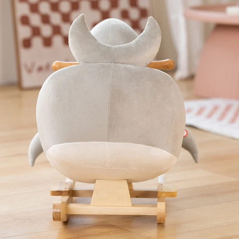 Blue Castle Cute Shark Rocking Children Chair with Perfect for Baby and Toddler，Can Play Chinese Version Music/tell Stories