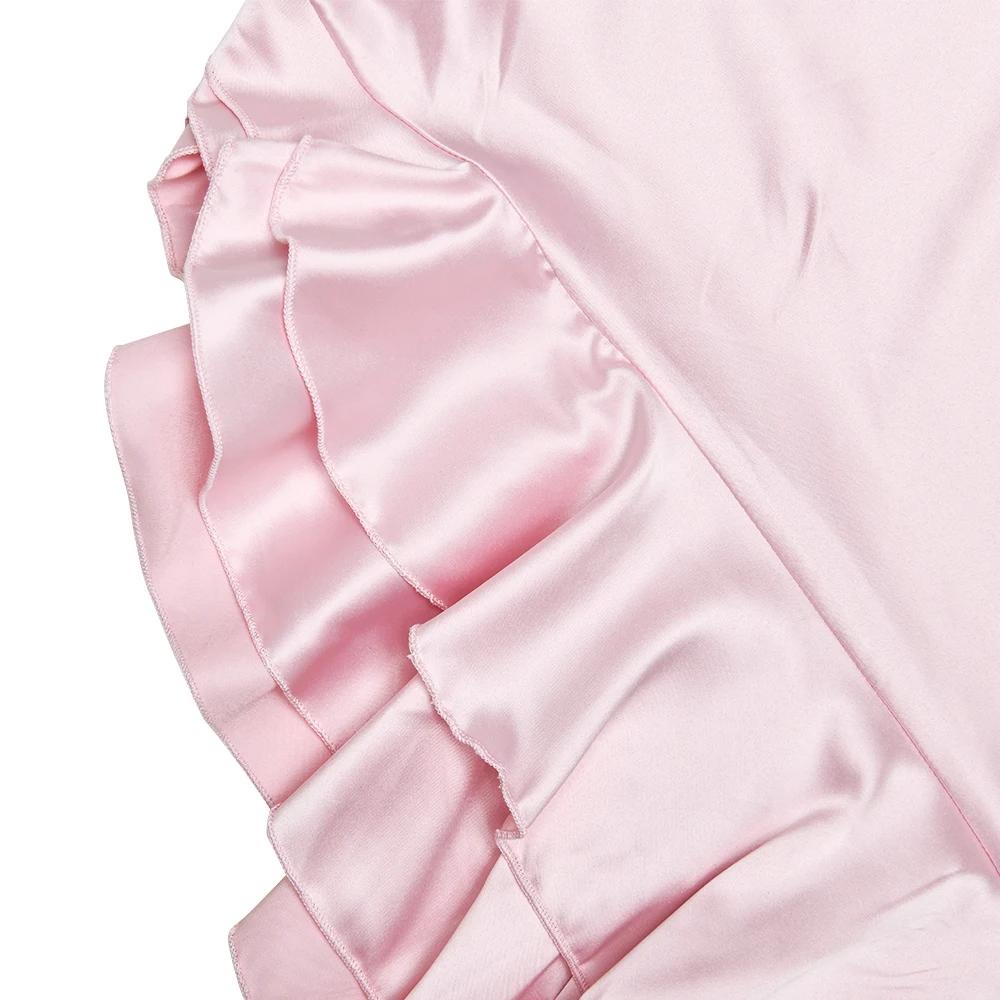 Elegant Satin Sleeveless Bodycon Ruffle Irregular Long Dress Women Sexy Backless Party Evening Dress Autumn New Vestido