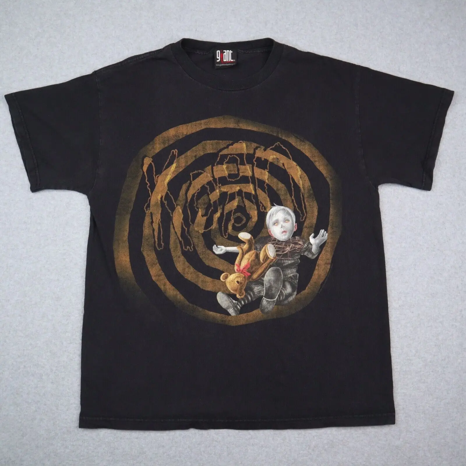 90's GIANT Tシャツ KORN FOLLOW THE LEADER 【公式通販】