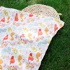 HappyFlute New One Piece Dinosaur Print Soft Bamboo Cotton Fabric Baby Wrap Newborn Multi-function Swaddle Sleeping Blanket 6