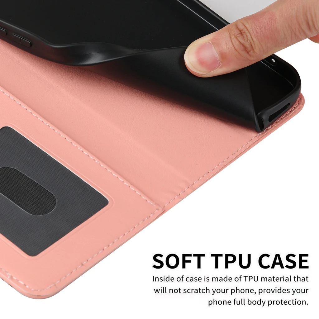 3D Animal Leather Wallet Flip Phone Case for Xiaomi Redmi Note 13 Pro Plus