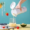 New Portable Juice Maker Blender for Shakes Smoothie 700ML Durable Juicer Steel Blades 2 In 1 Blender Bottle Smoothie Portable 3