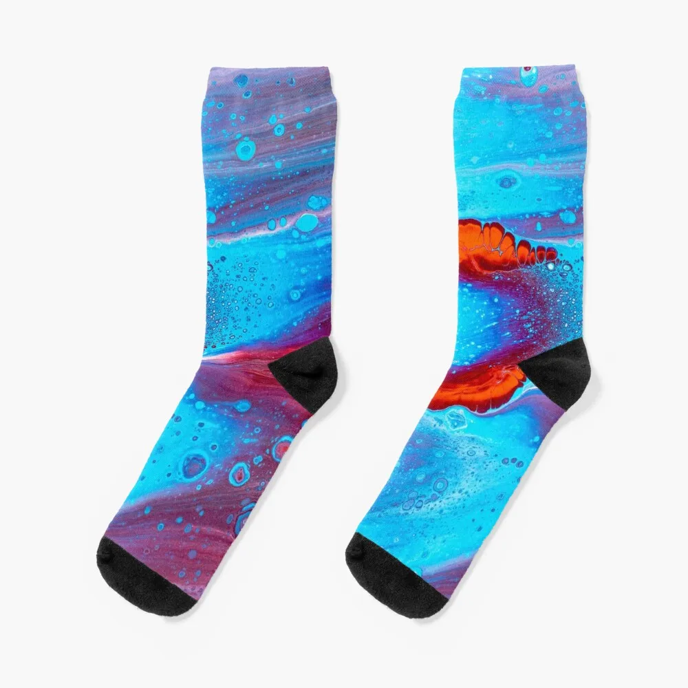 

Fire and Ice Socks basketball cool socks winter thermal socks Boy Socks Women's