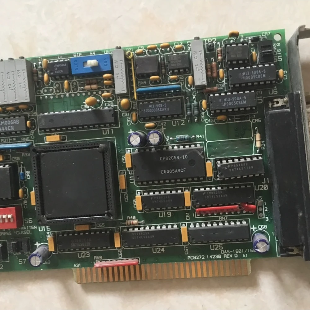 industrial control acquisition card DAS-1602/1601 PC8272 14230 REV:D 6 industrial control acquisition card DAS-1602/1601 PC8272 14230 REV:D - Image 4