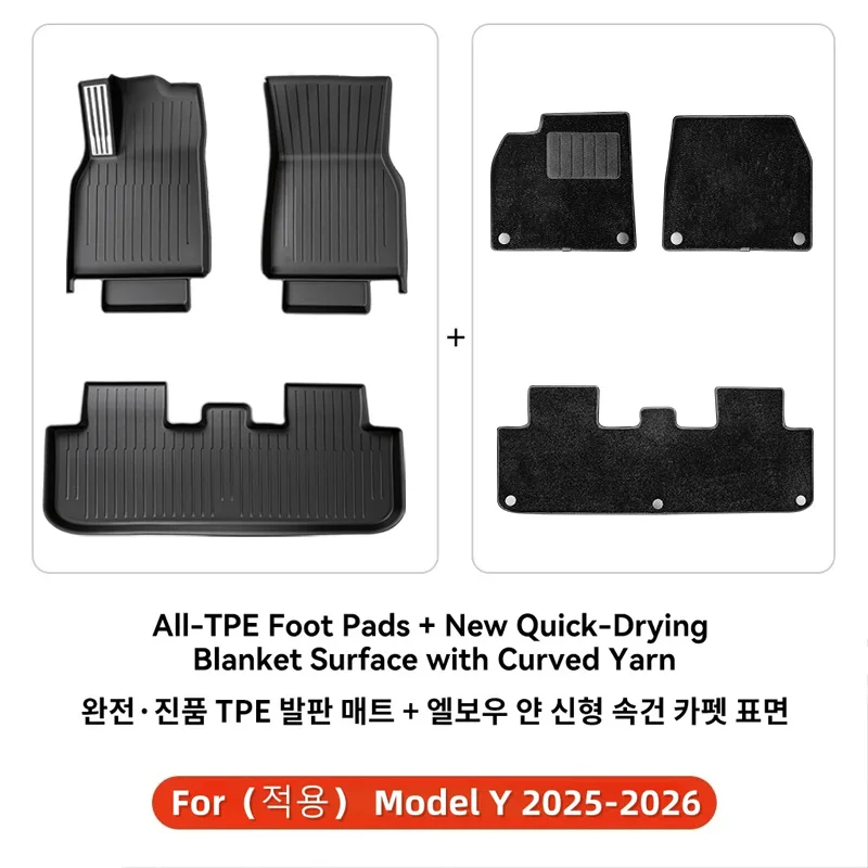 Floor mat 6PCS
