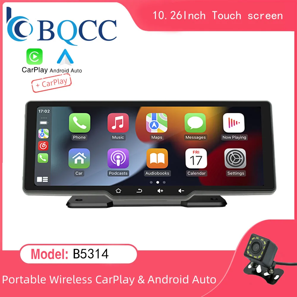 Universal 10.26&rdquo; Screen Car Radio Multimedia WIFI Video Player Wireless Carplay for Apple Android