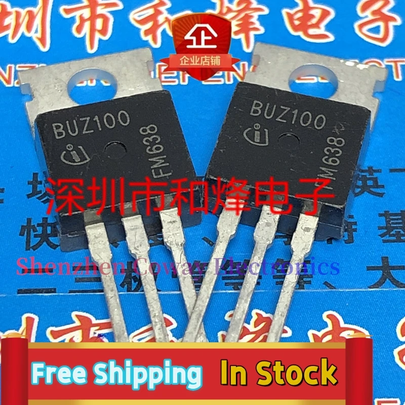 

10PCS-30PCS BUZ100 TO-220 50V 60A In Stock Fast Shipping