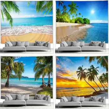 Tapisserie murale de paysages d'été 1