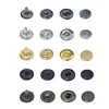 100-500Set Wholesale 6mm Mini Metal Press Studs Sew Button Snap Fasteners Make Doll Clothes Leather DIY Bag Shoes Garment Supply 1