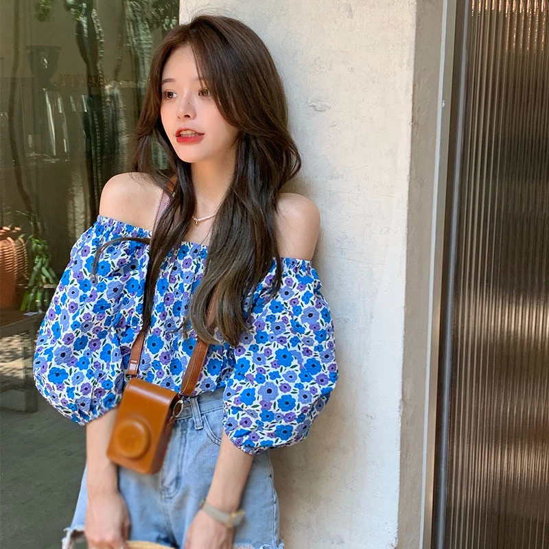 미국 빈티지 반소매 티셔츠 여성 여름 새로운 느슨한 캐주얼 유휴 스타일 라운드 넥 하프 슬리브 탑 