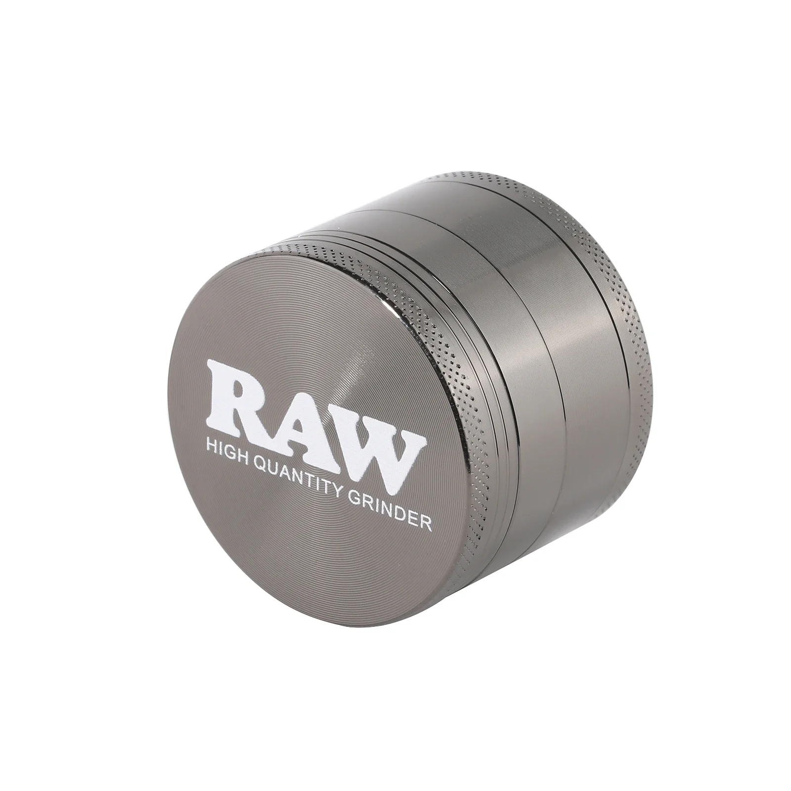2" Metal Zinc Alloy Gray Herb Grinder 2
