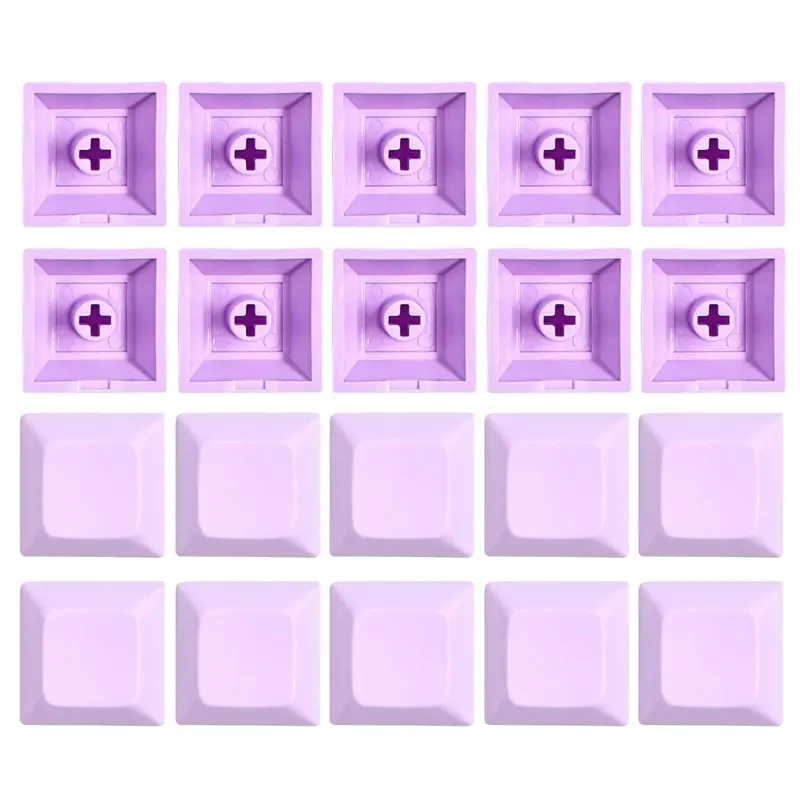 20PCS DSA 1U Keycap Set PBT Blank Keycaps DSA Profile 1U Height Keycap Set For Gaming Mechanical Keyboard image 11