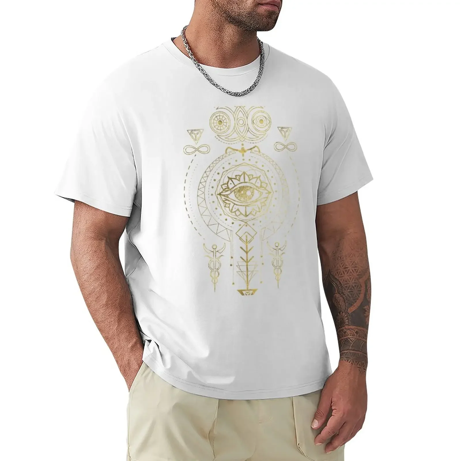 

Mystical Sacred Geometry Ornament T-Shirt new edition shirts graphic tees tops t shirts for men
