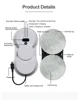 PuRuiKai robot electric automatic window cleaning Robotic vacuum cleaner, with remote control, two-way automatic spray 3