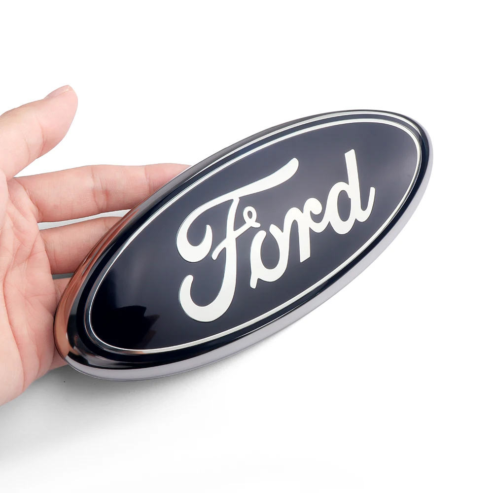 Auto-Emblem für Vorder- und Heckseite, Motorhaube, Kofferraum, Aufkleber-Abdeckung für Ford 2 3 MK7 Ranger Fiesta Kuga Mondeo Fusion Taurus Zubehör