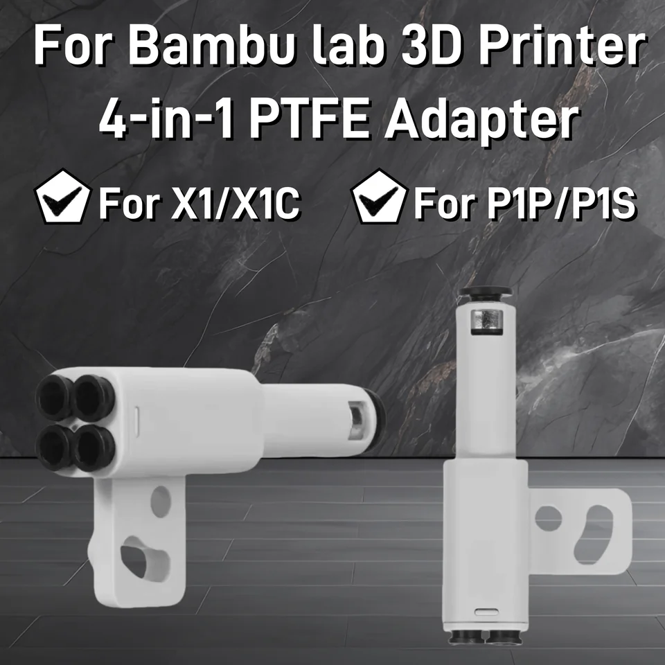 Bambu Lab 4-in-1 PTFE Adapter | Lay3rs 3Dprinting Bambu Lab 4-in-1 PTFE Adapter | Lay3rs 3Dprinting