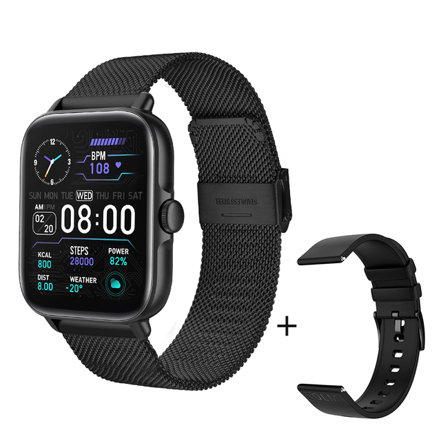 P28 PLUS Sport Smart Watch Men Women Waterproof Bluetooth Dial Call Fitness Smartwatch Heart Rate Tracker Watch for Ladies