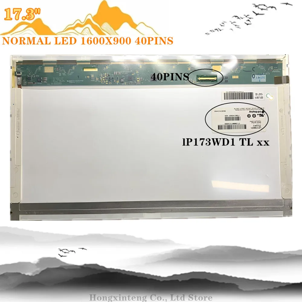 Polegadas hd Mais 1600x900lp173wd1-tl a1 a3 a4 c1 p1 n1 n2 B173rw01 N173fge L23 L21 L13 Ltn173kt02 01 40 Pin Lcd Screem 1600x900 17.3 - Imagem 6