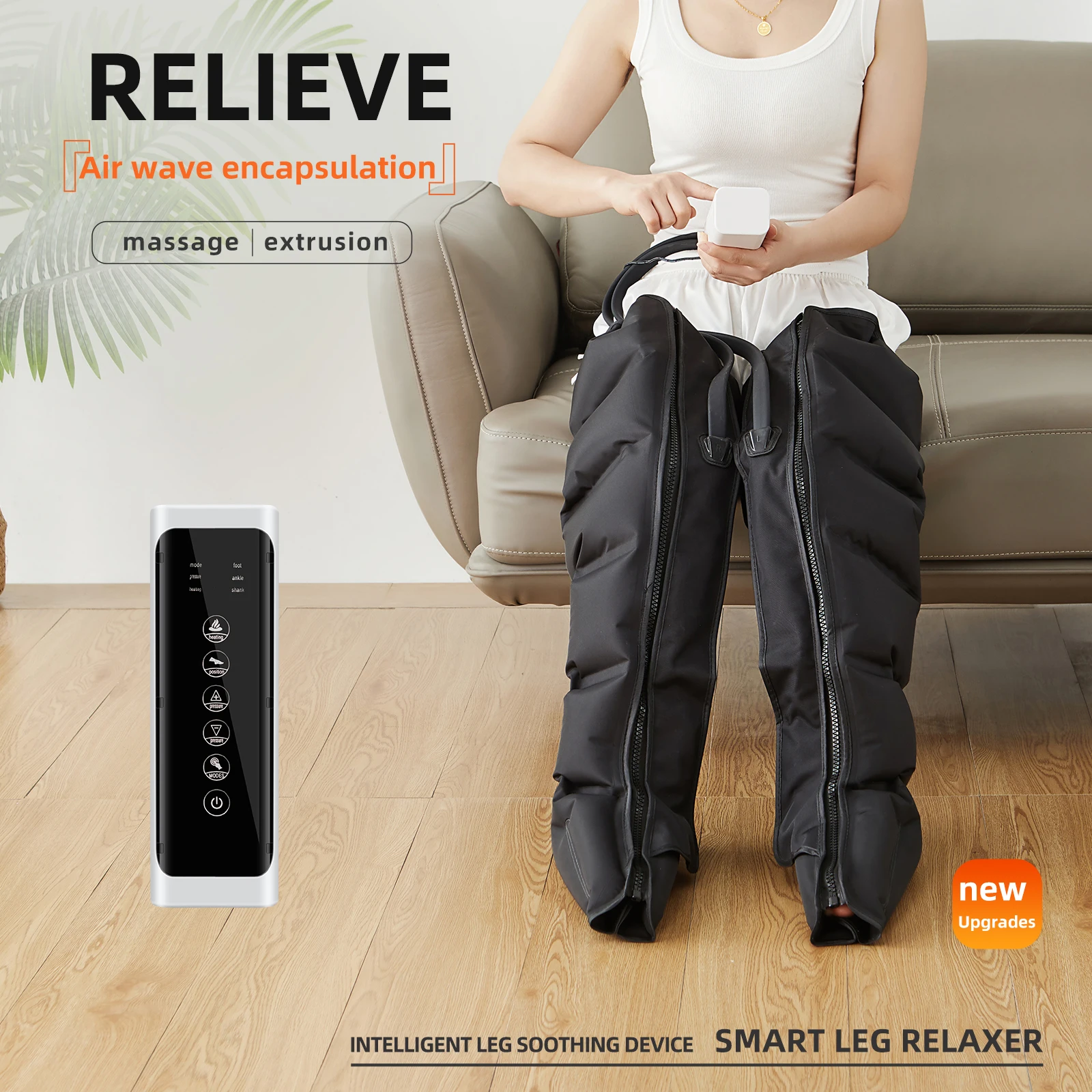 Air Pressure Leg Massager Foot Massage Boots Smart Massagers Smart Shop