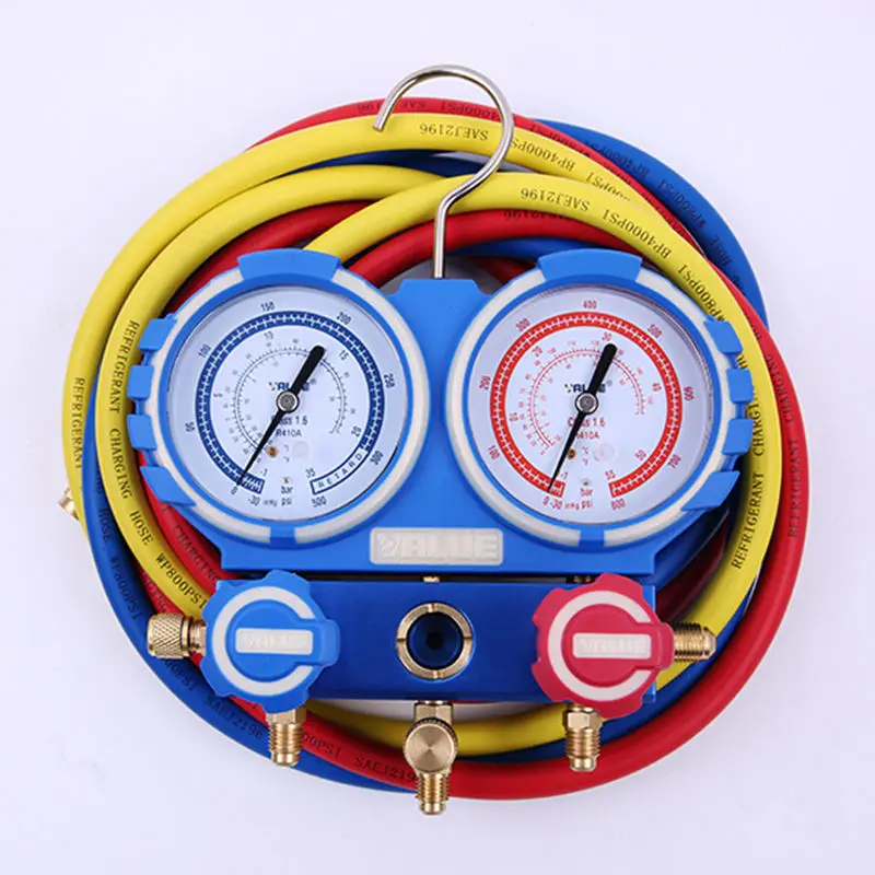 Refrigeration Tools Combined Flaring Tool Refrigerant Meter Set Tube Expander VTB-5B With Toolbox For Refrigerators kit