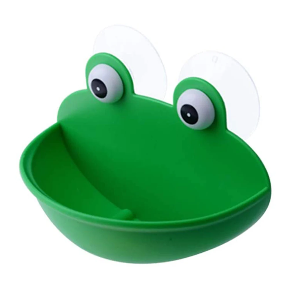 

Аксессуары для ванной комнаты, мыльница, держатель для мыла, кухонная прочная с присосками, в форме лягушки, ABS мыло, бытовая техника